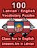 100 Latvian/English Vocabulary Puzzles: Learn and Practice Latvian By Doing FUN Puzzles!, 100 8.5 x 11 Crossword Puzzles With Clues In English, Answers in Latvian