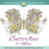 Butterflies & Moths Pattern Coloring Book For Adults