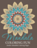 Mandala Coloring Fun: Jumbo Mandala Coloring Pages