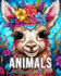 Animal Coloring Book: 50 Cute Images for Stress Relief and Relaxation