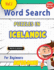 Word Search Puzzles in Icelandic for Beginners - Awesome! Vol.1 - Delta Classics