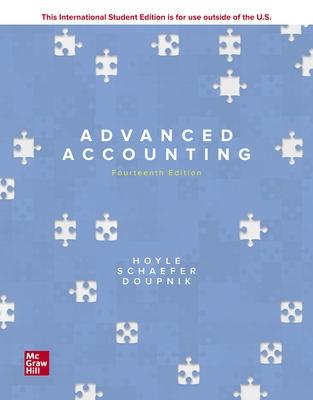 ISE Advanced Accounting - Hoyle, Joe Ben, and Schaefer, Thomas, and Doupnik, Timothy