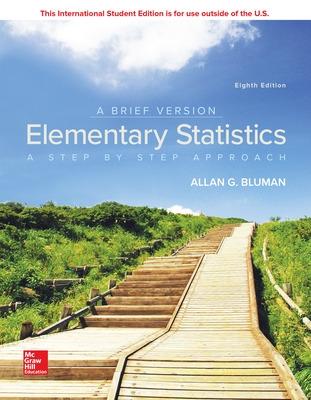 ISE Elementary Statistics: A Brief Version - Bluman, Allan