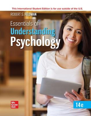 ISE Essentials of Understanding Psychology - Feldman, Robert