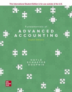 ISE Fundamentals of Advanced Accounting