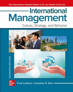 ISE International Management: Culture, Strategy, and Behavior