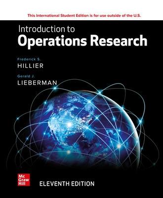 ISE Introduction to Operations Research - Hillier, Frederick, and Lieberman, Gerald