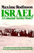 Israel, a Colonial-Settler State?