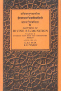 Isvara-Pratyabhijna-Vimarsini of Abhinavagupta: Doctrine of Divine Recognition