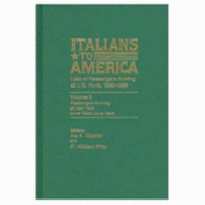 Italians to America, June 1895 - June 1896: Lists of Passengers Arriving at U.S. Ports