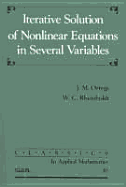 Iterative Solution of Nonlinear Equations in Several Variables