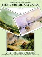 J. M. W. Turner Postcards: 24 Full-Color Ready-To-Mail Cards from Watercolors in the Collection of the British Museum