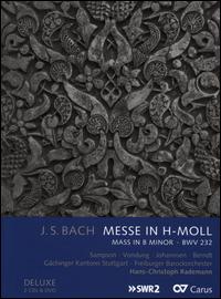 J.S. Bach: Messe in H-Moll - Anke Vondung (alto); Carolyn Sampson (soprano); Daniel Johannsen (tenor); Gchinger Kantorei Stuttgart (choir, chorus);...