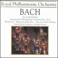 J.S. Bach: Toccata and Fugue; Air on the G String; Jesu, Joy of Man's Desiring, etc - Jonathan Carney (violin); Martin Ennis (harpsichord); Susan Bullock (soprano); Royal Philharmonic Orchestra;...