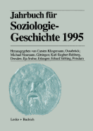 Jahrbuch Fur Soziologiegeschichte 1995