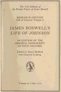 James Boswell's "Life of Johnson": 1766-1776 v. 2: An Edition of the Original Manuscript
