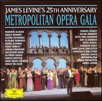 James Levine's 25th Anniversary Metropolitan Opera Gala - Alfredo Kraus (tenor); Anne Sofie von Otter (vocals); Bryn Terfel (vocals); Deborah Voigt (vocals); Dolora Zajick (vocals);...