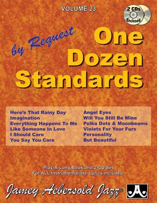 Jamey Aebersold Jazz -- One Dozen Standards by Request, Vol 23: Book & 2 CDs - Aebersold, Jamey