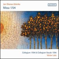 Jan Dismas Zelenka: Missa 1724 - Aldona Bartnik (soprano); Aneta Petrasov (alto); Benjamin Glaubitz (tenor); Collegium 1704; Collegium Vocale 1704;...