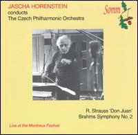 Jascha Horenstein conducts the Czech Philharmonic Orchestra - Czech Philharmonic; Jascha Horenstein (conductor)