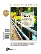 Java: An Introduction to Problem Solving and Programming