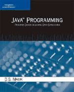 Java Programming: Program Design Including Data Structures - Malik, D S