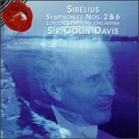 Jean Sibelius: Symphonies Nos. 2 & 6 - London Symphony Orchestra; Colin Davis (conductor)
