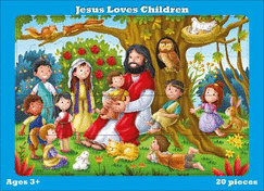 Jesus Loves the Children Jigsaw Puzzle