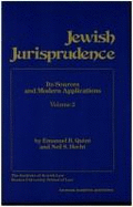 Jewish Jurisprudence (Vol 2) - Quint, E B, and Hecht, N S