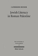 Jewish Literacy in Roman Palestine