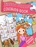 Jigsaw Puzzles Coloring Book: Fantastic creature edition