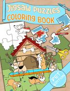 Jigsaw Puzzles Coloring Book: Pet Edition