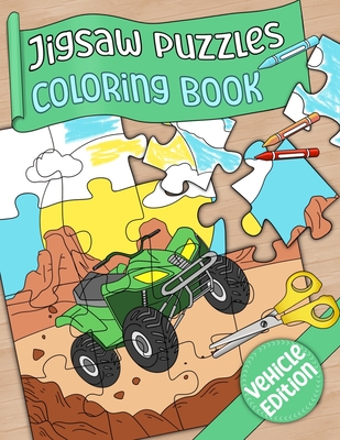 Jigsaw Puzzles Coloring Book: Vehicle edition - Forest, Jordan, and Gilbert, Catherine