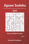 Jigsaw Sudoku Puzzles - 200 Easy to Medium Vol. 7