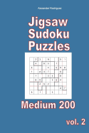 Jigsaw Sudoku Puzzles - Medium 200 Vol. 2