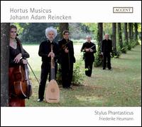 Johann Adam Reincken: Hortus Musicus, Vol. 1 - David Plantier (violin); Friederike Heumann (viola da gamba); Pablo Valetti (violin); Stylus Phantasticus;...