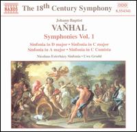 Johann Baptist Vanhal: Symphonies Vol. 1 - Nicolaus Esterhzy Sinfonia; Uwe Grodd (conductor)