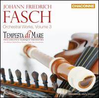 Johann Friedrich Fasch: Orchestral Works, Vol. 3 - Gwyn Roberts (recorder); Richard Stone (lute); Tempesta di Mare