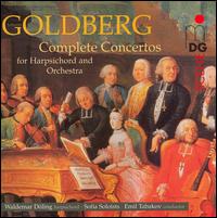 Johann Goldberg: Complete Harpsichord Concertos - Sofia Soloists Chamber Ensemble; Waldemar Dling (harpsichord); Emil Tabakov (conductor)