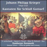 Johann Philipp Krieger: Kantaten fr Schlo Gottorf - Christfried Biebrach (bass); Hamburger Ratsmusik; Heidrun Luchterhandt (soprano); Kai Wessel (alto)