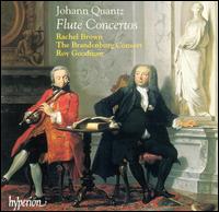 Johann Quantz: Flute Concertos - Brandenburg Consort; Rachel Brown (flute); Roy Goodman (harpsichord); Roy Goodman (fortepiano); Sally Jackson (bassoon);...