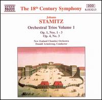 Johann Stamitz: Orchestral Trios, Vol. 1 - New Zealand Chamber Orchestra; Donald Armstrong (conductor)