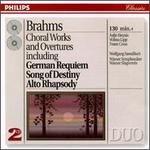 Johannes Brahms: Choral Works and Overtures - Aafje Heynis (alto); Franz Crass (baritone); Wilma Lipp (soprano);...