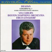 Johannes Brahms: Concerto No. 1/Handel Variations - Van Cliburn (piano); Boston Symphony Orchestra; Erich Leinsdorf (conductor)