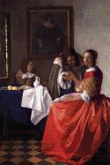 Johannes Vermeer's 'The Girl with the Wine Glass' Art of Life Journal (Lined)