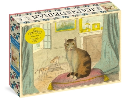 John Derian Paper Goods: Calm Cat 750-Piece Puzzle - Puzzle, Artisan, and Derian, John