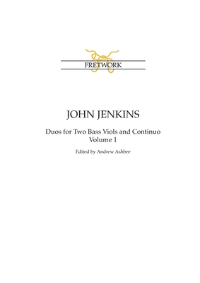 John Jenkins: The Bass Viol Duos Volume 1 - Jenkins, John (Composer), and Ashbee, Andrew (Editor)