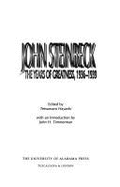 John Steinbeck: The Years of Greatness, 1936-1939
