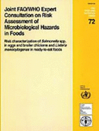 Joint FAO/WHO Expert Consultation on Risk Assessment of Microbiological Hazards in Foods: FAO Headquarters, Rome, 17-21 July 2000