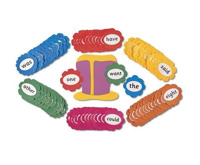 Jolly Phonics Tricky Word Wall Flowers: In Precursive Letters - Wernham, Sara, and Lloyd, Sue